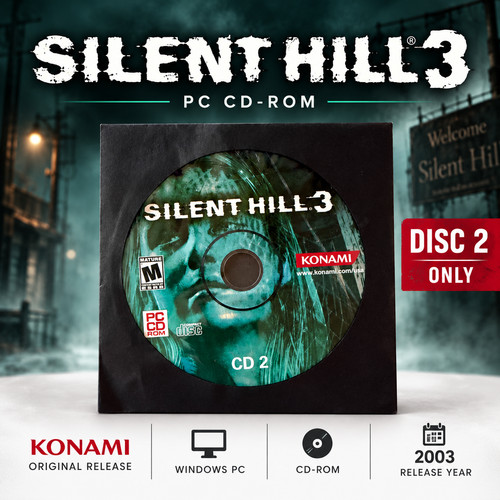 Disco rom silent hill pc - disco,